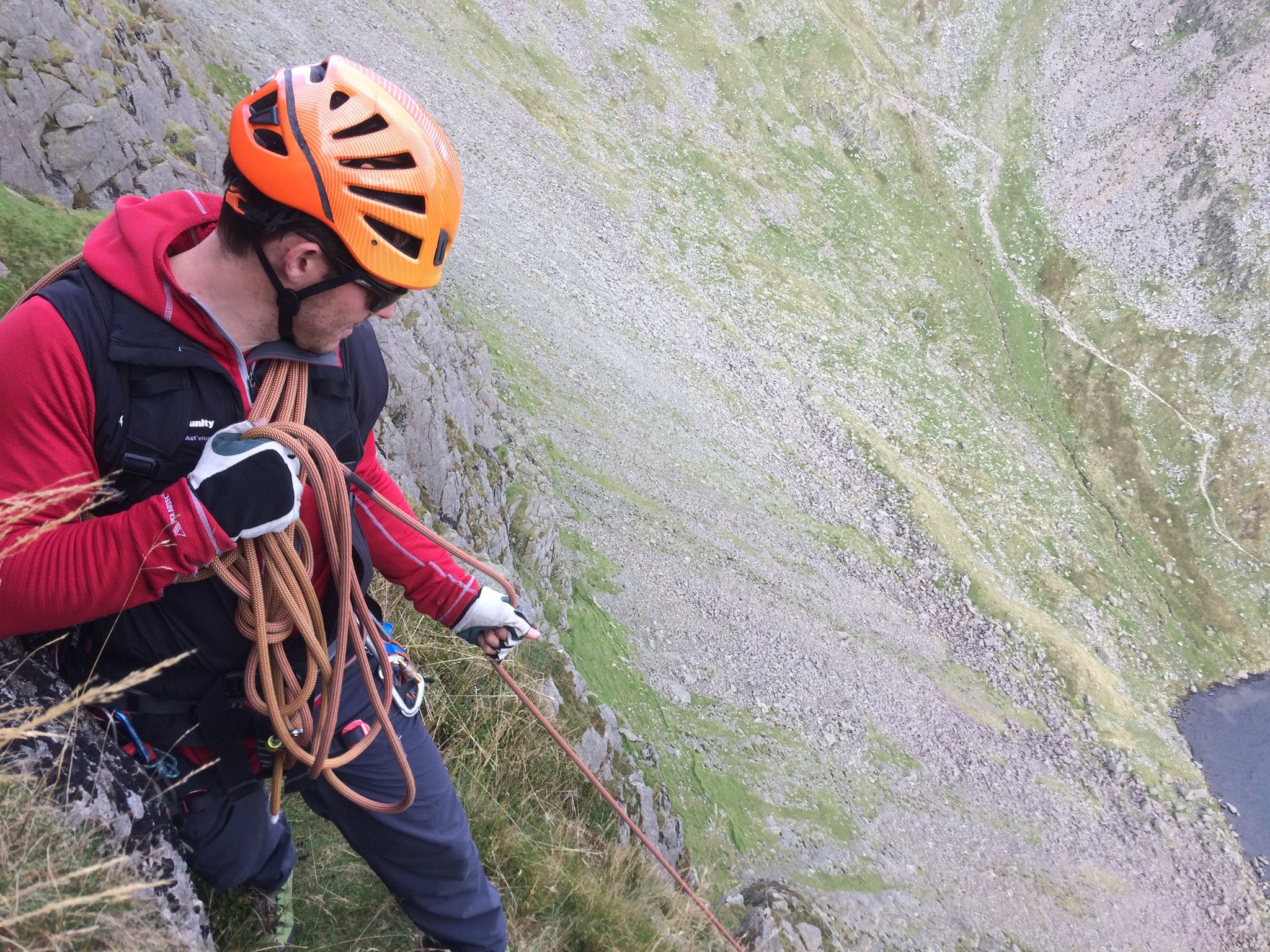 Above Goat's Water, Coniston. Photo courtesy of Tom Greenwood