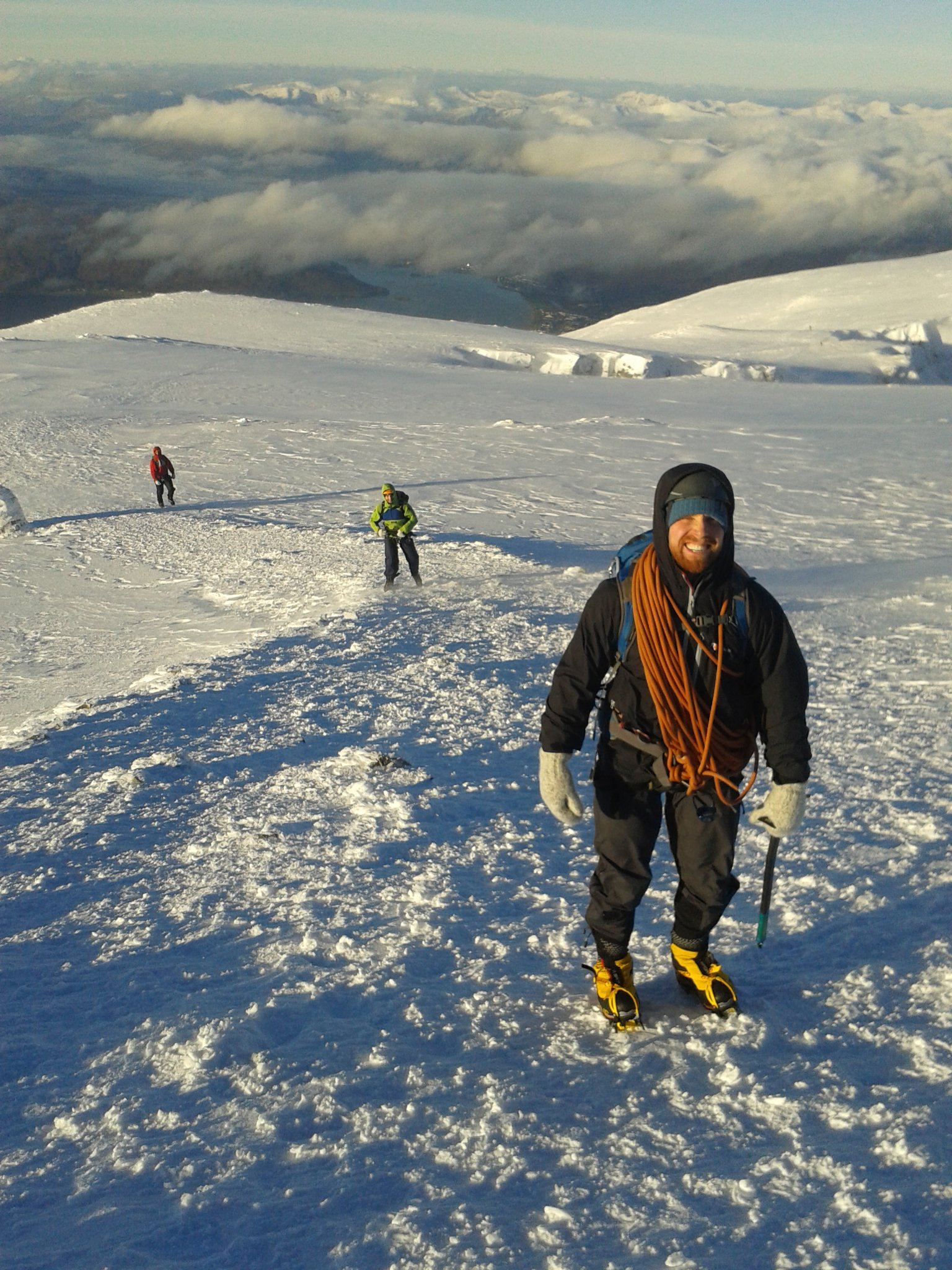 Dachstein mitts in action in Scotland