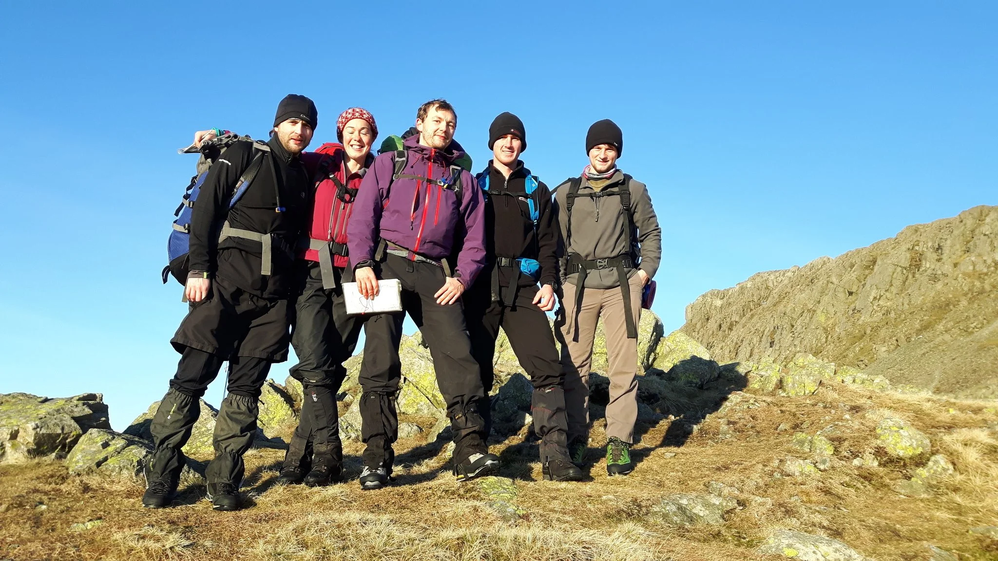 The team: Tom, Helen, Phil, Richard and Ryan