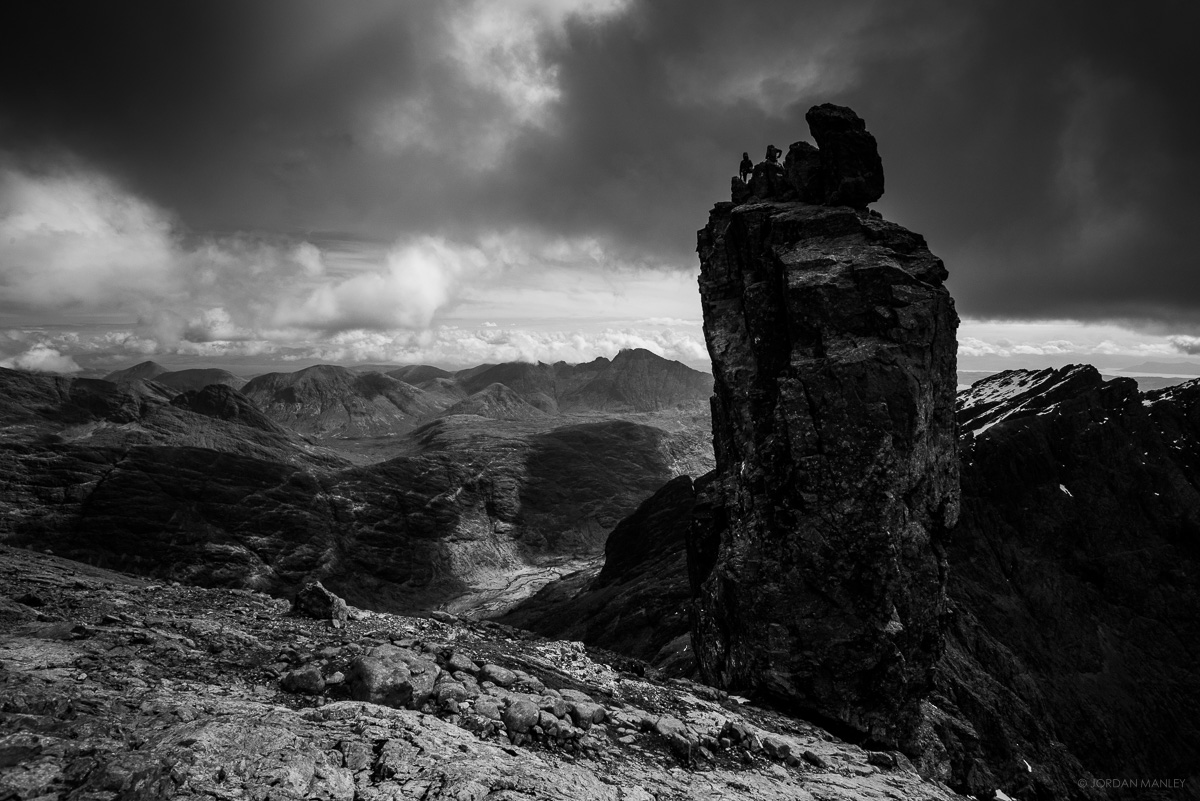 The Inaccessible Pinnacle, Cuillins of Skye. Photo courtesy of Jordan Manley