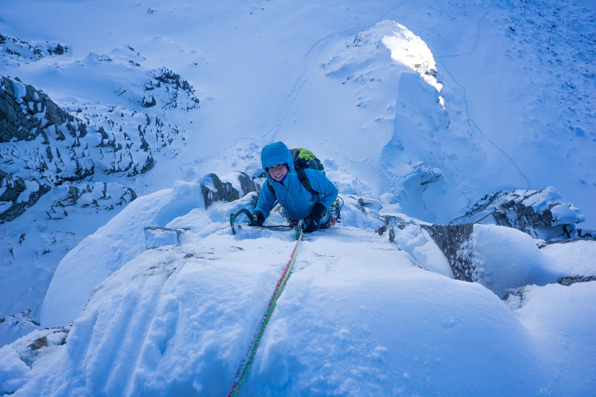 Winter climbing in Scotland