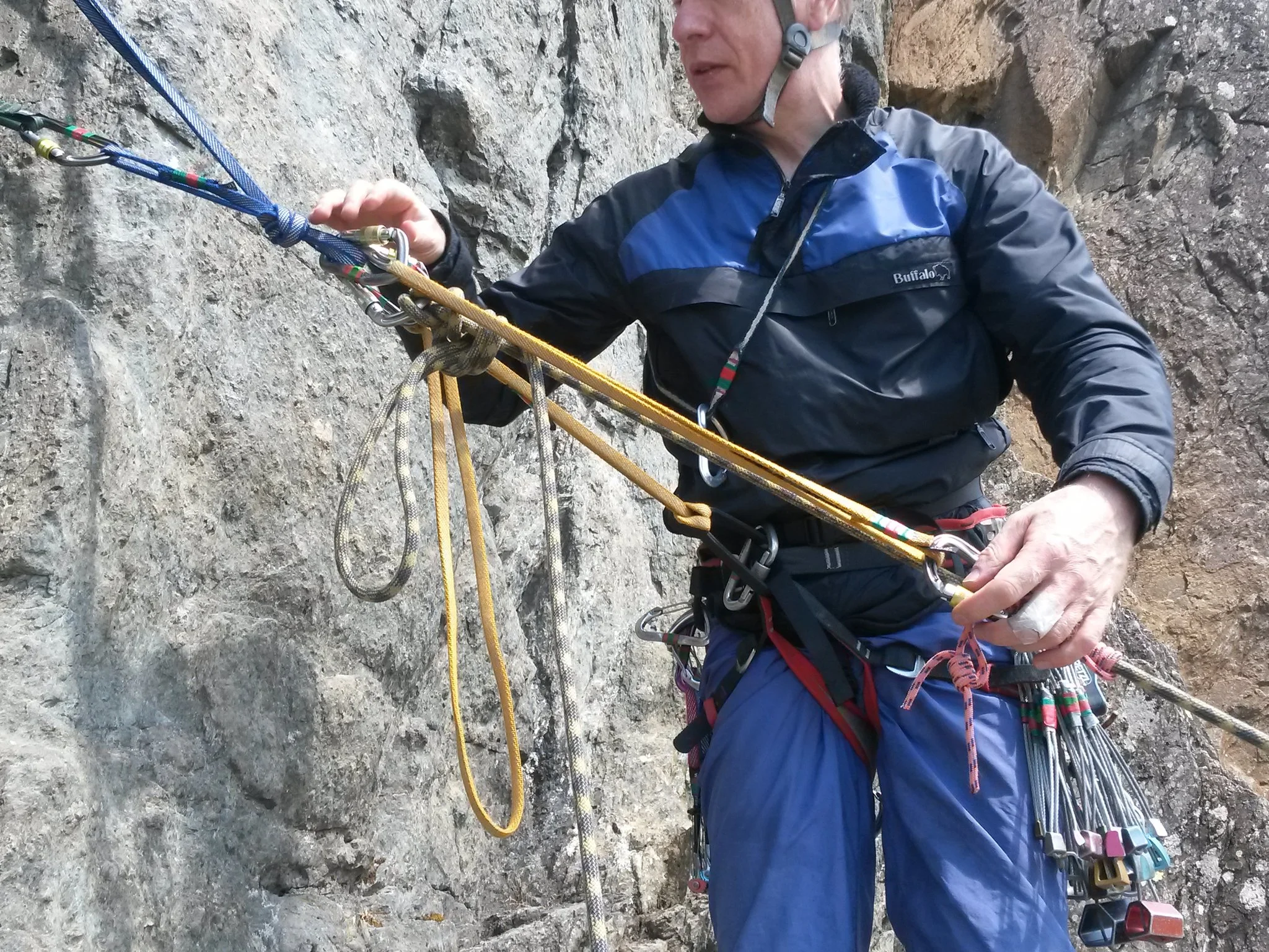 13. Passing a knot to lower casualty down 2 rs.jpg