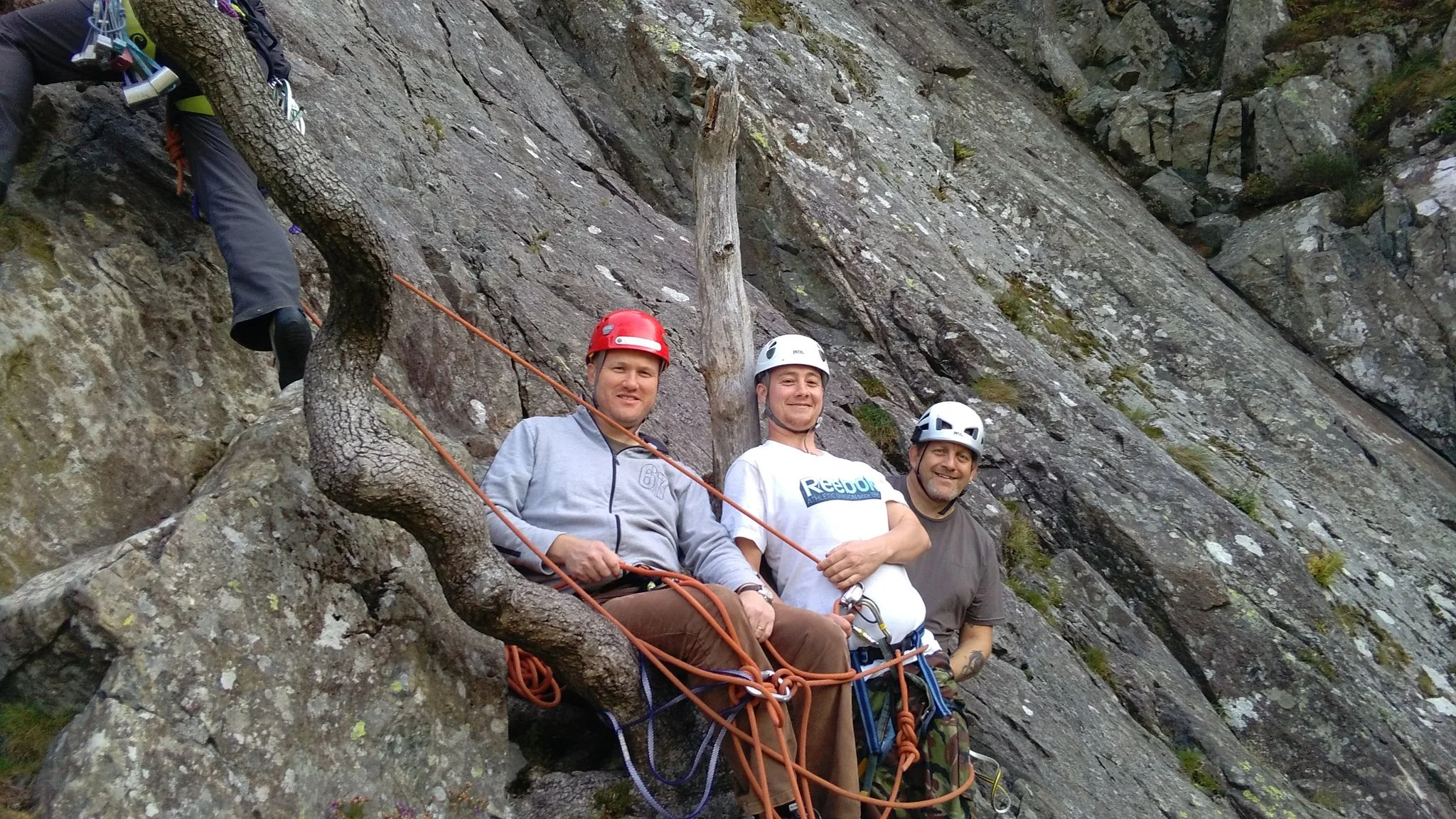 Tony on left in Borrowdale in 2015