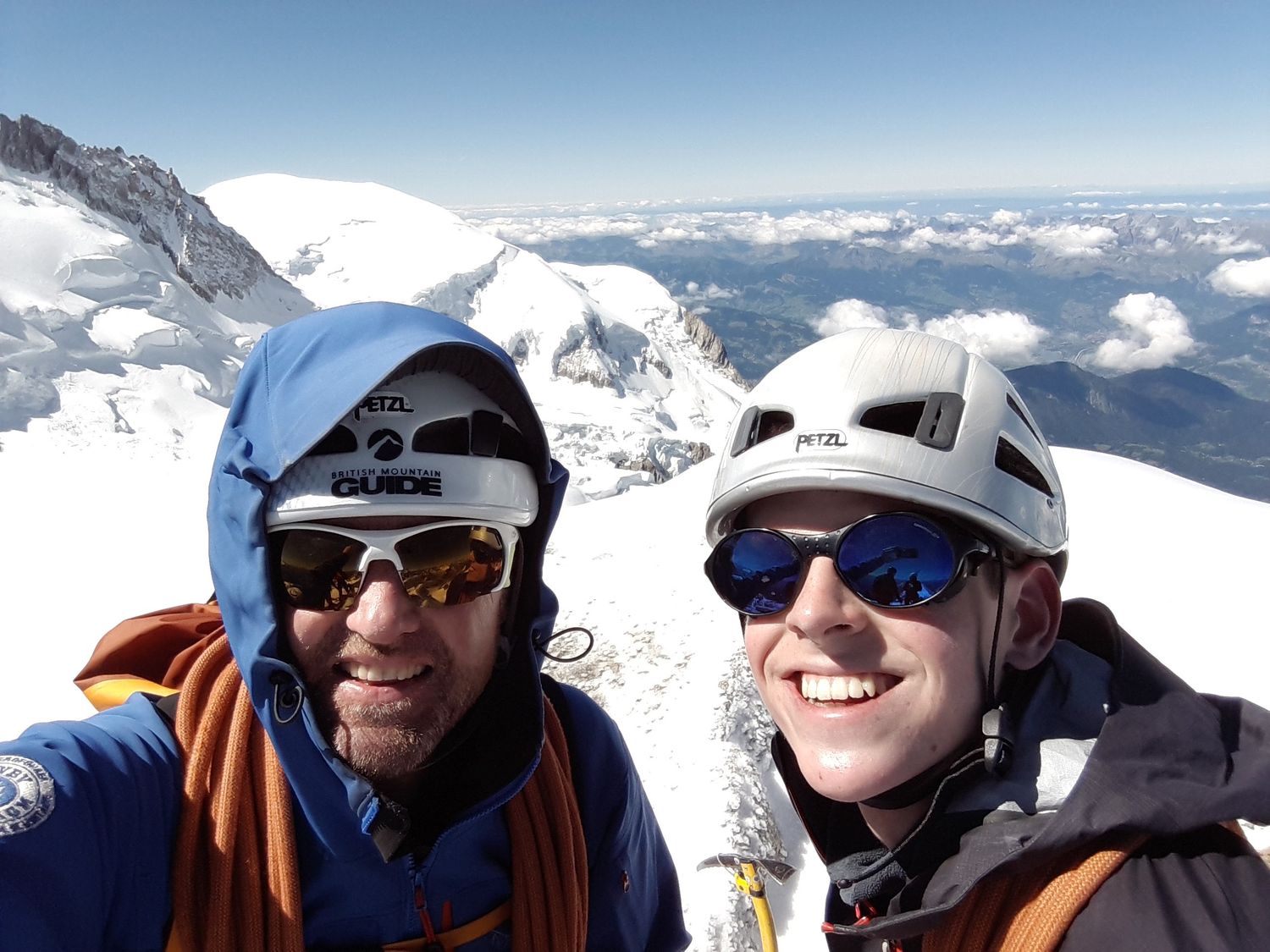  On Mont Blanc du Tacul 