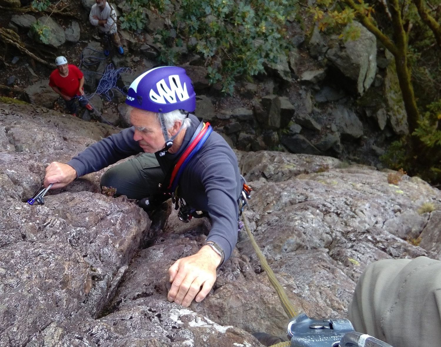 learning to lead in the Lake District - Chris Ensoll Mountain Guide