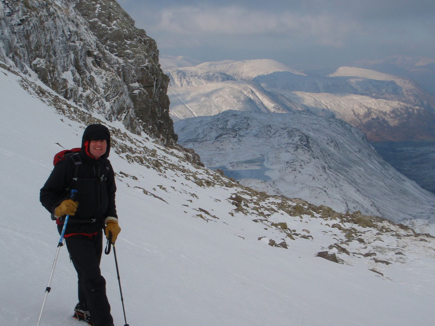  Walking in the Lake District mountains in winter - Chris Ensoll Mountain Guide 