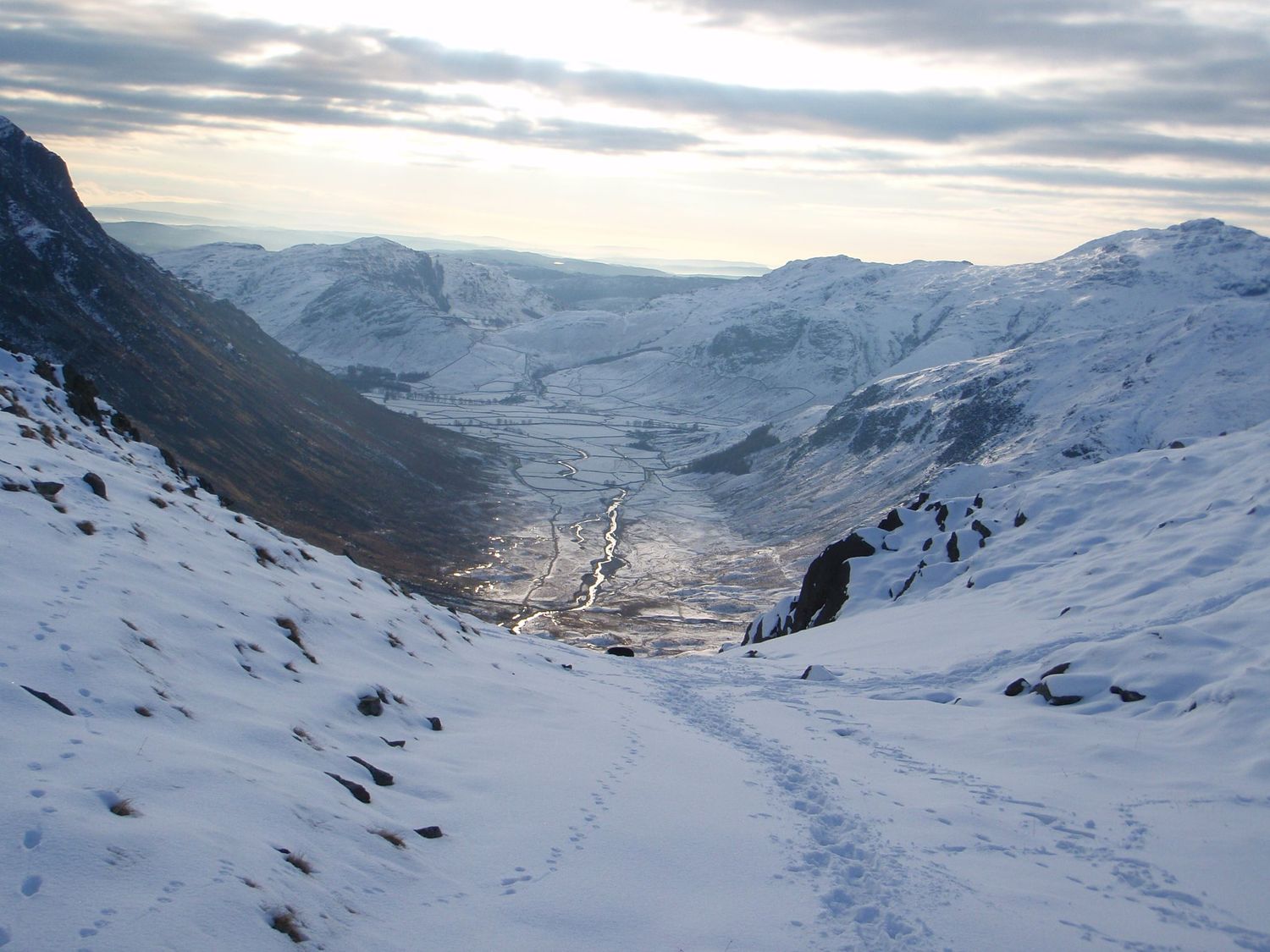  The Lake District mountains in winter - Chris Ensoll Mountain Guide 
