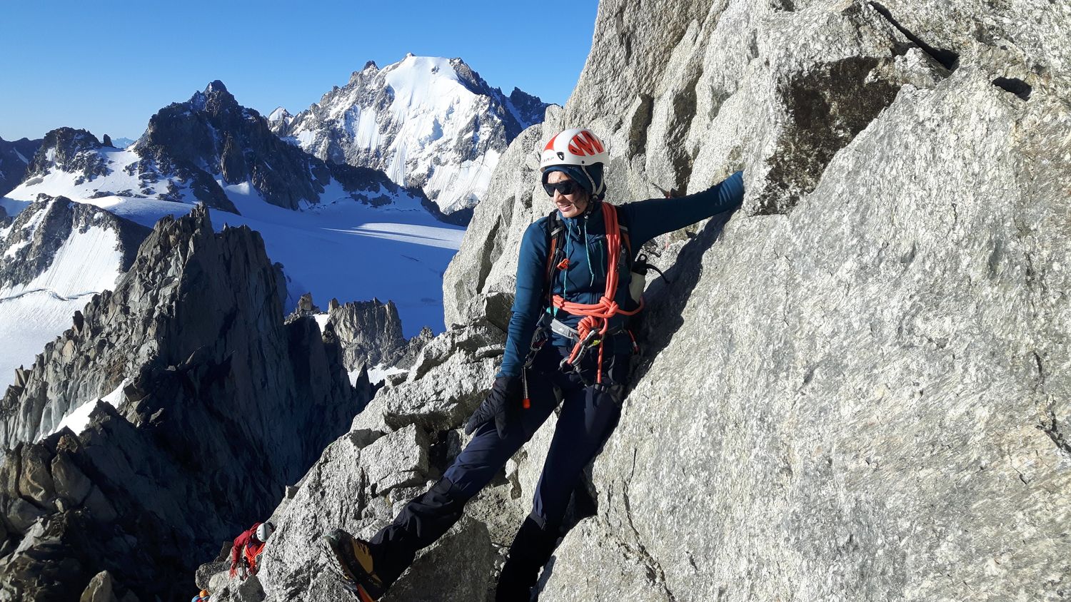  On the ascent of the Aiguille du Tour 