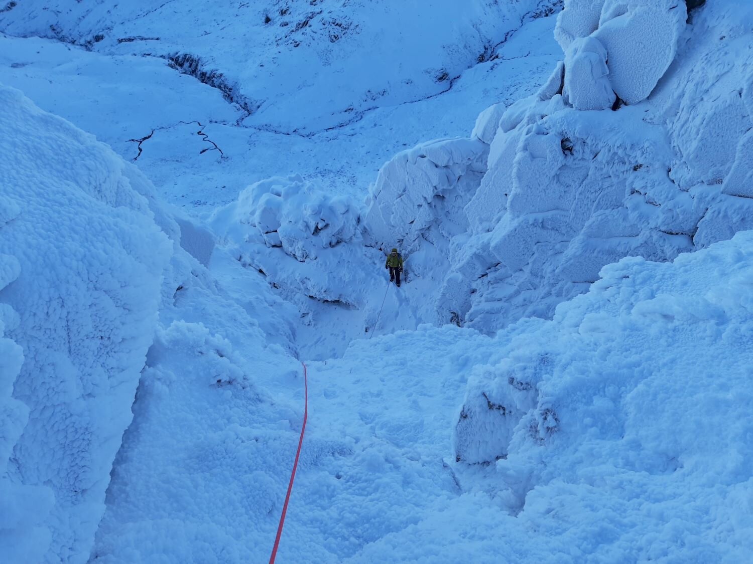  Winter climbing in the Lake District - Chris Ensoll Mountain Guide 