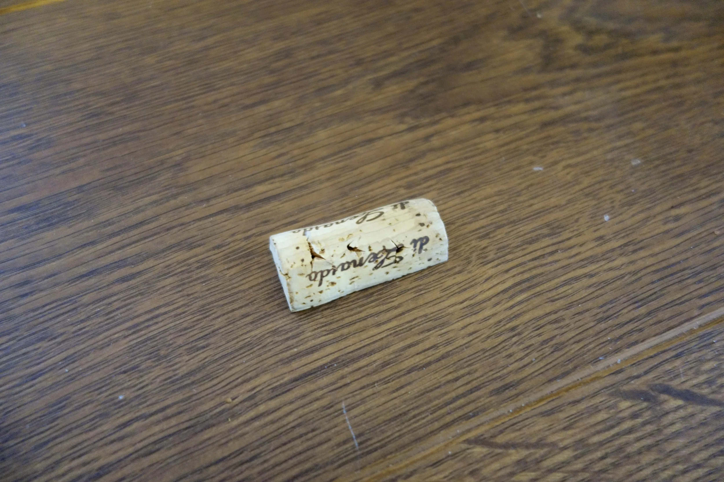 The Cork is resting