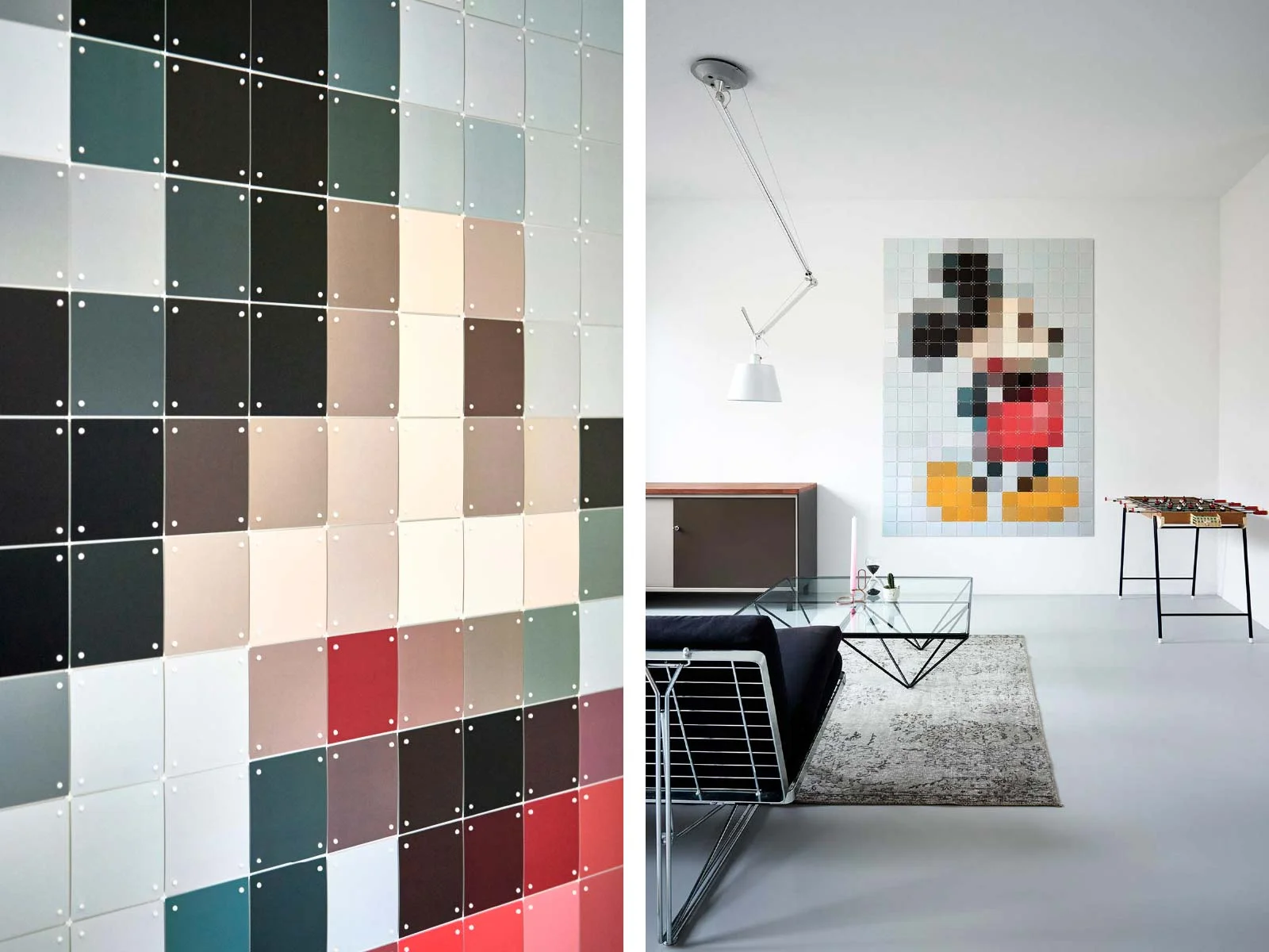 IXXI x Disney (Design of the Mickey Mouse pixel)