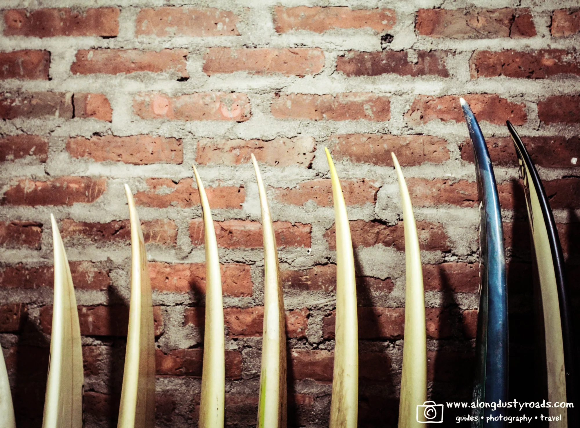 Surfboards at Nicawaves, Nicaragua