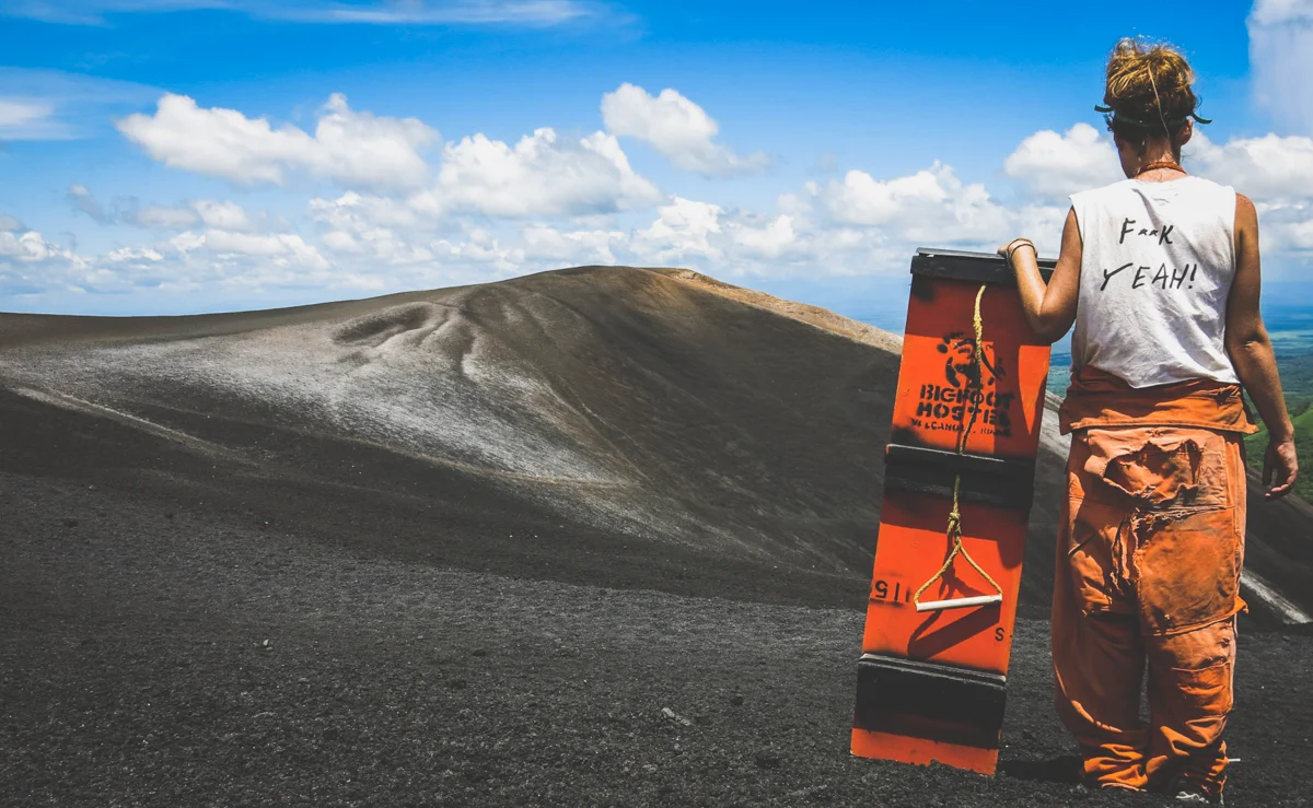 Orange is the New Black: Volcano Boarding in Nicaragua