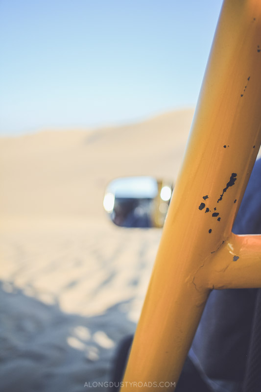 Sandboarding in Huacachina, Peru