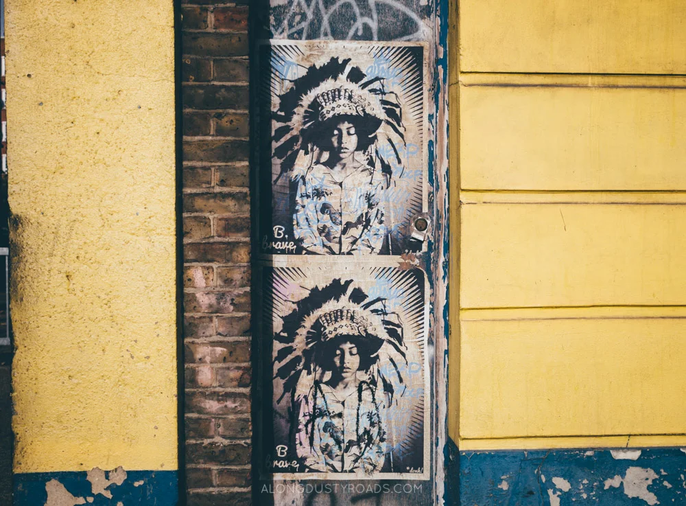 Camden street art tour, London