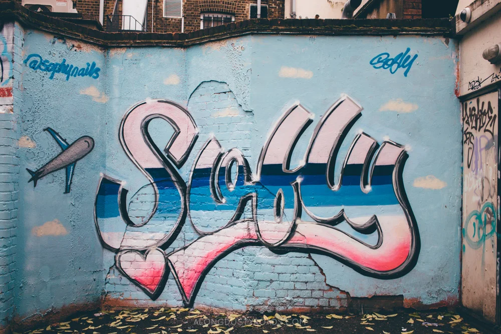 Camden street art tour, London