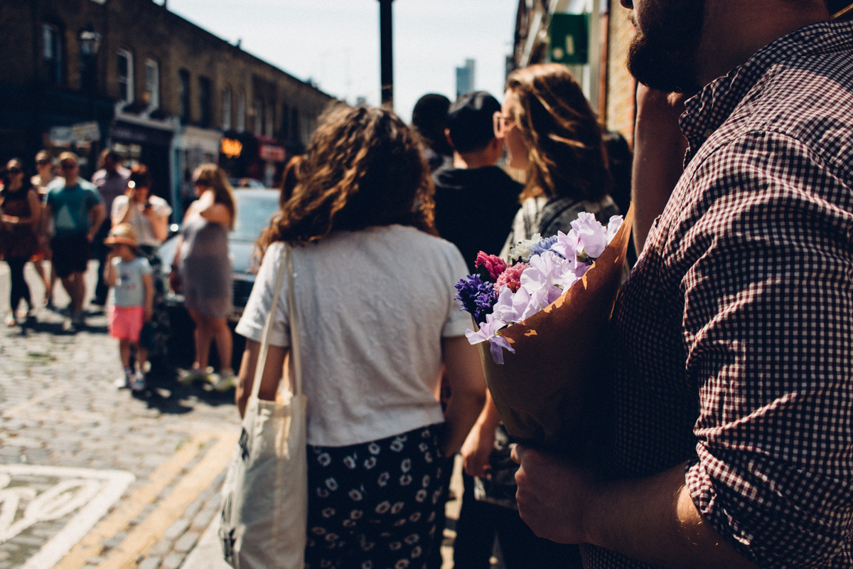 Colombia Road Flower Market - London