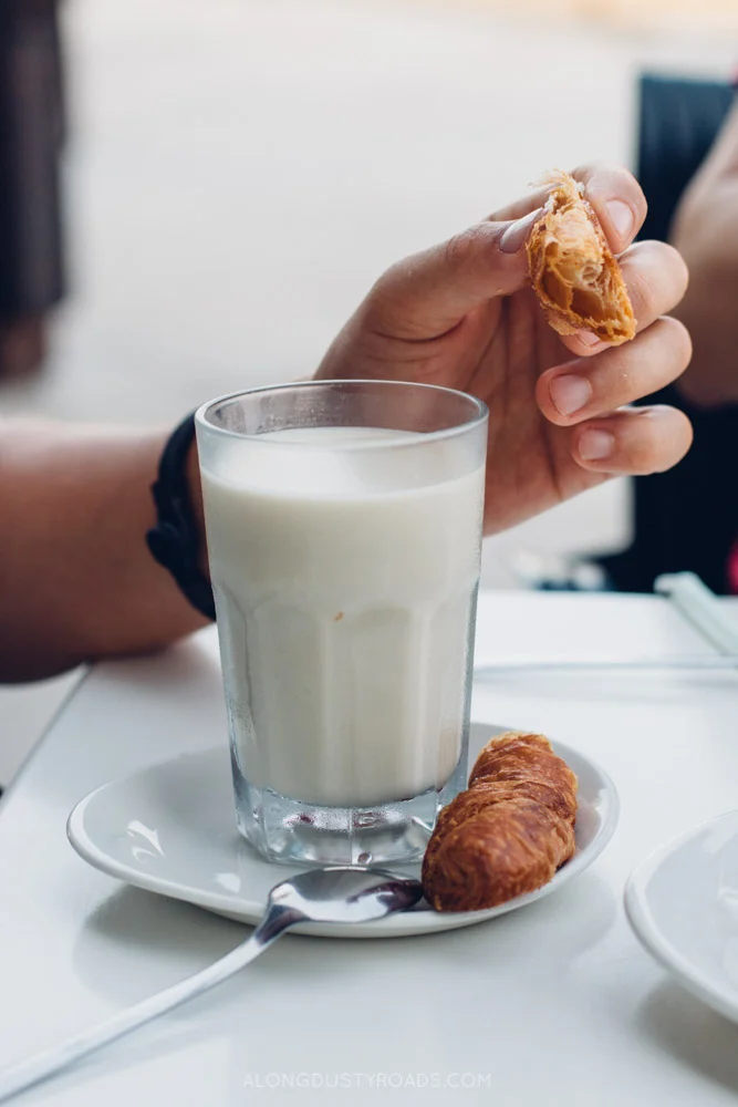 Delicious horchata, Valencia 