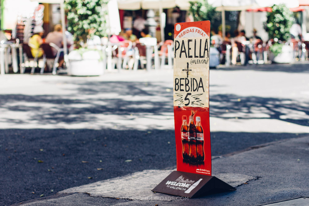 Cheap paella, Valencia