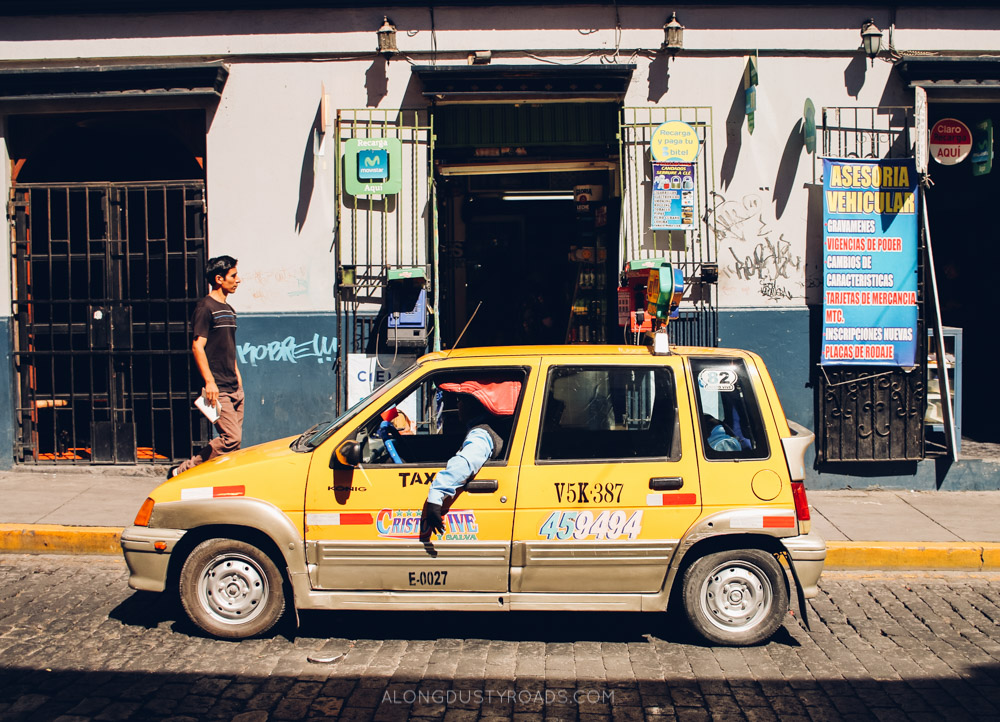 拉丁美洲的安全小贴士-阿雷基帕的出租车