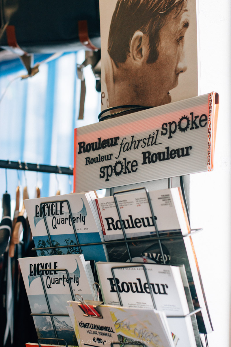 Cycling cafe, Düsseldorf, Germany