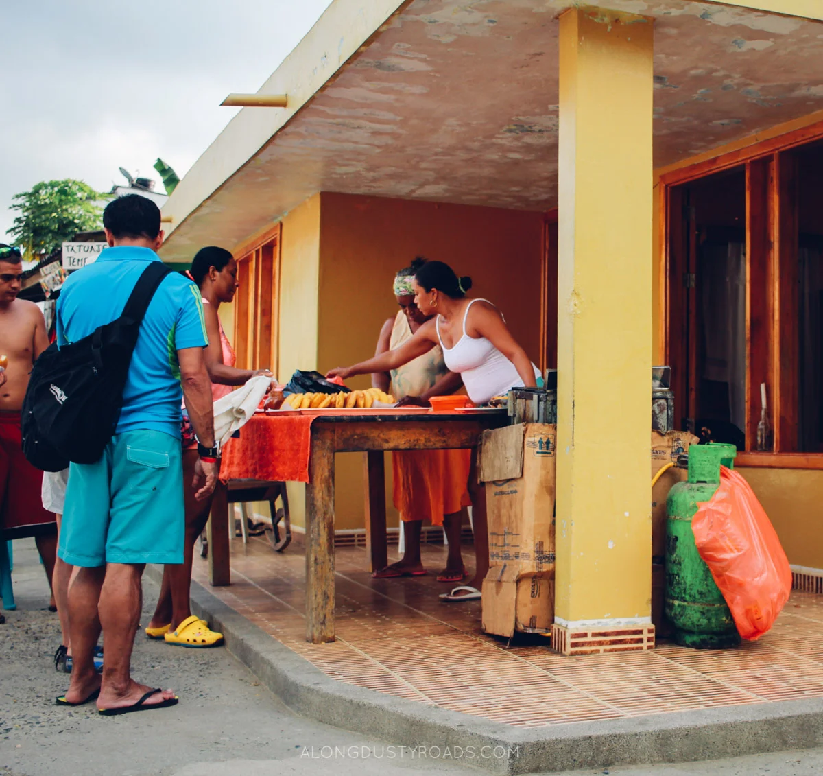 Fish empanadas, Capurgana, Colombia