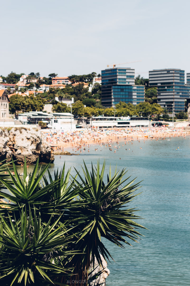 View of Praia Riberia de Cascais