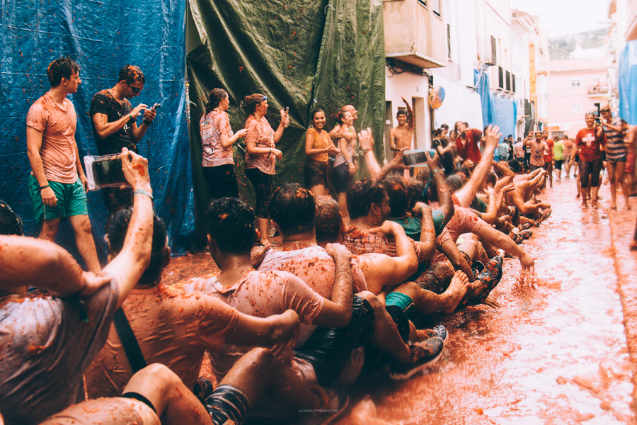 La Tomatina Festival, Bunol, Spain