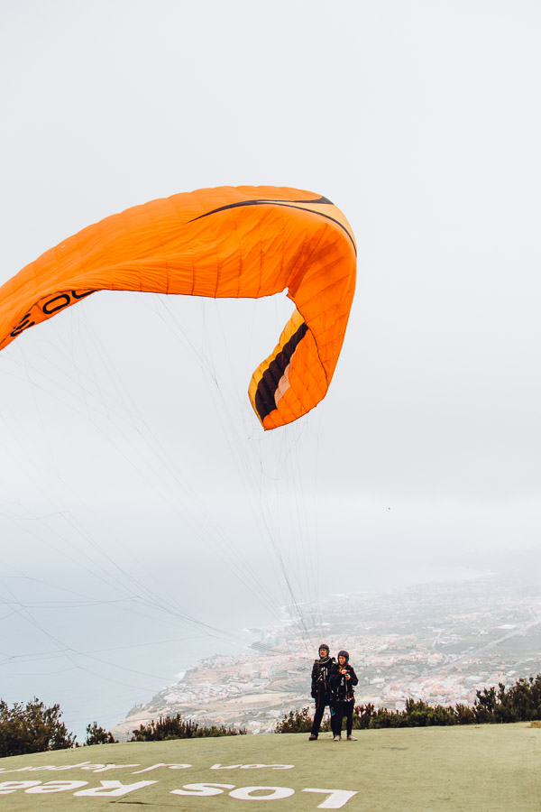 Activities Tenerife - Paragliding