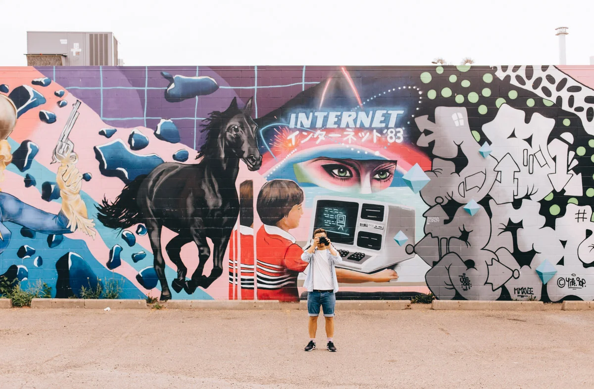 Street Art | Things to do in Edmonton, Alberta, Canada