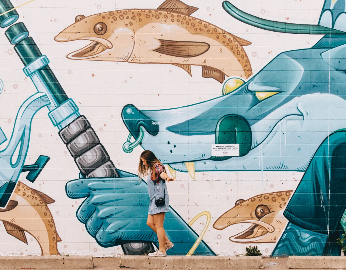 Street Art on Whyte | Things to do in Edmonton, Alberta, Canada