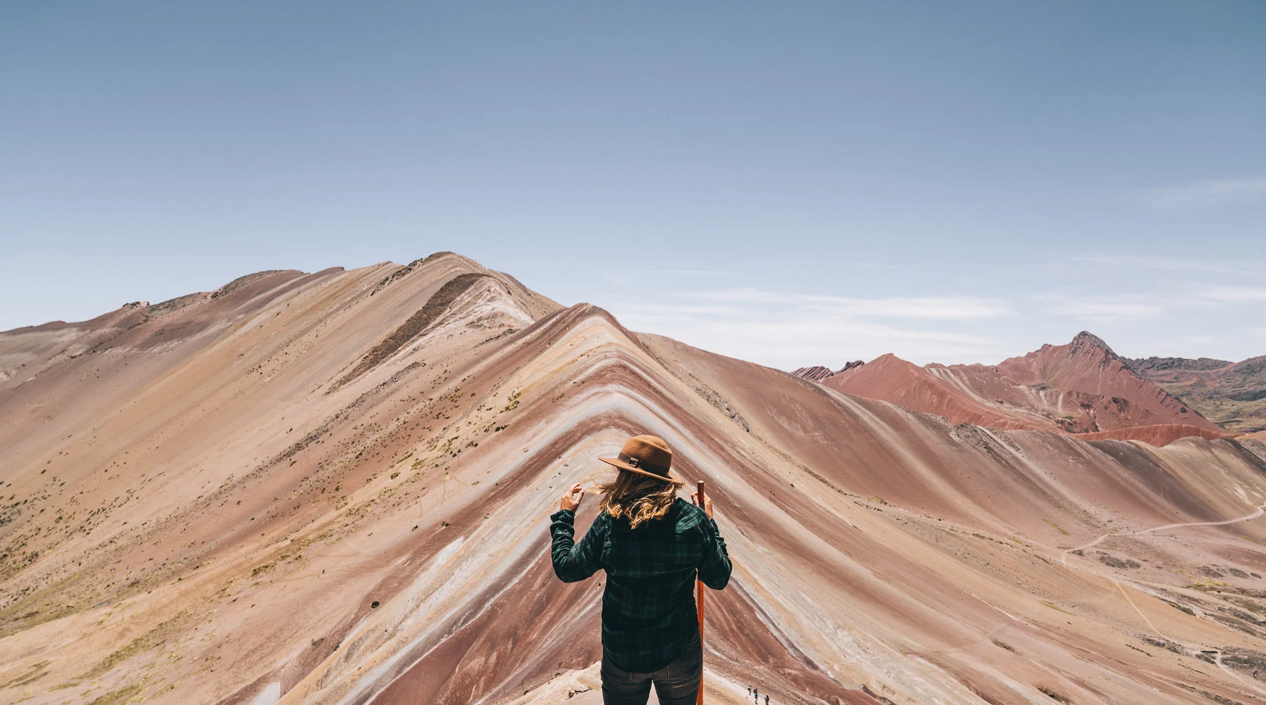 inca trail rainbow mountain