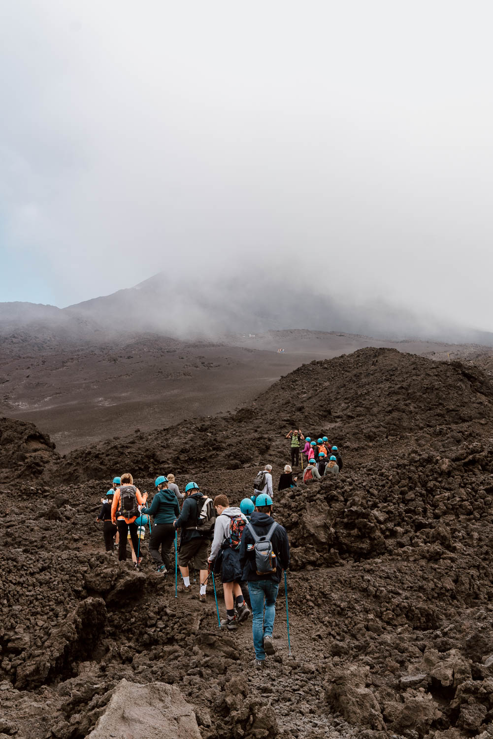 Hiking Mount Etna