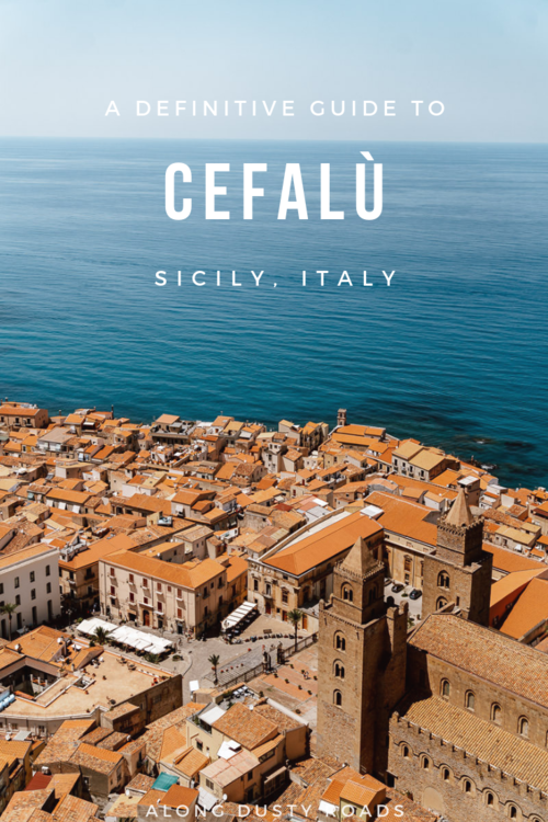 Cefalú, just an hour away from Palermo is one of Siciliy's most enchanting towns. Beautiful beaches, wonderful restaurants and iconic Sicilian vibes - a must do on any Sicily itinerary!  (Things to do in Sicily  | Things to do in Cefalu | Cefalu Gui…