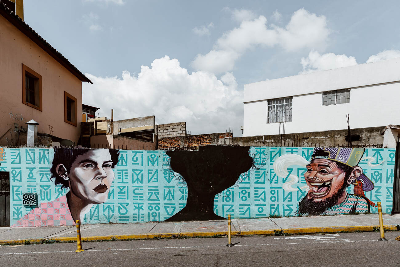 街头艺术,厄瓜多尔基多