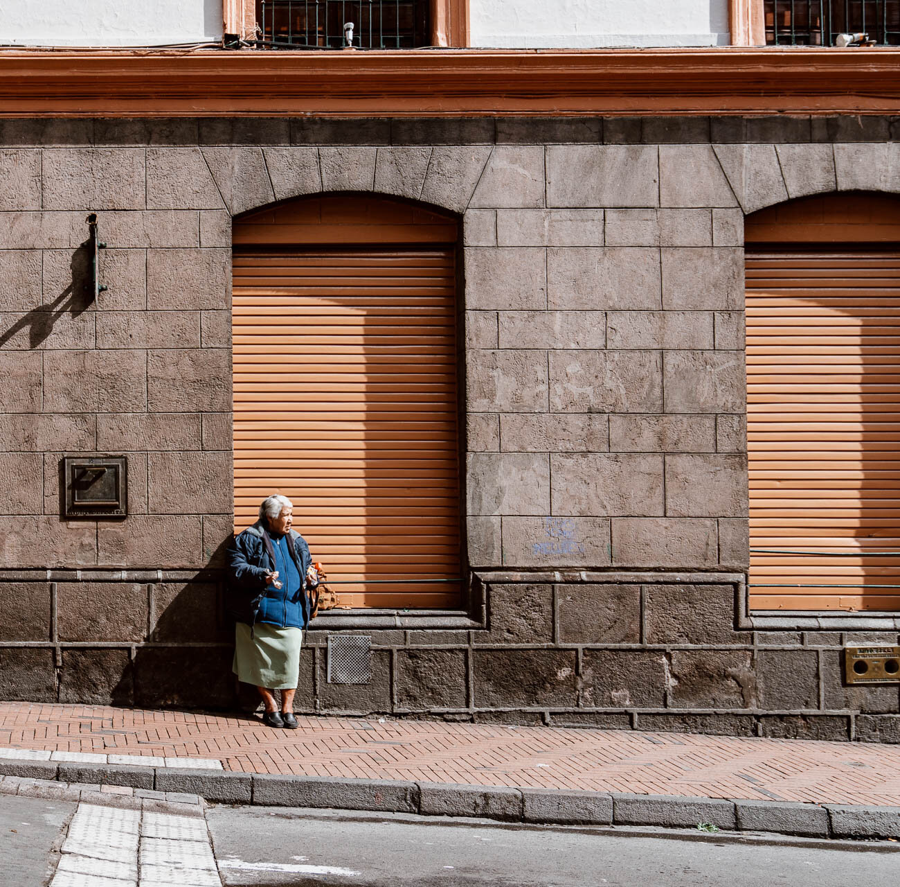 街景,基多、厄瓜多尔