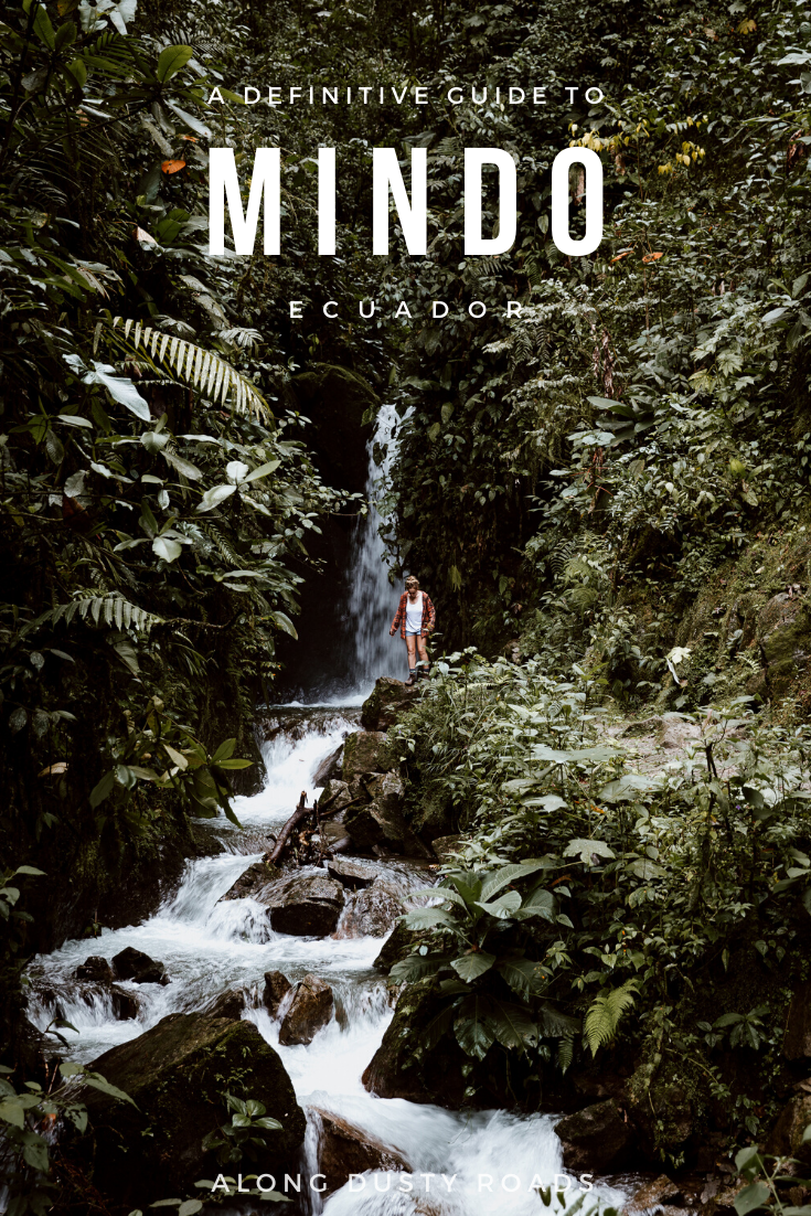 Hidden in the cloud forests of Ecuador is a little town called Mindo - the perfect spot to to watch birds, chase waterfalls and even get your adrenaline hit. Things to do in Mindo | Mindo Cloud Forest Ecuador | Mindo Guide #Backpacking #SouthAmerica…