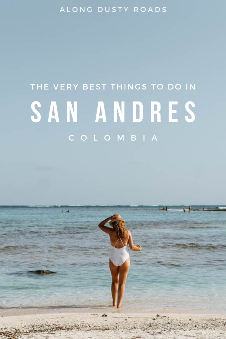 San Andres, Colombia's Caribbean island getaway is awash with stunning beaches, beautiful bays and is a joy to explore by scooter or golf cart. Find out all the best things to do in San Andres. #Colombia #SanAndres #Beaches #Vacation #SouthAmerica #…
