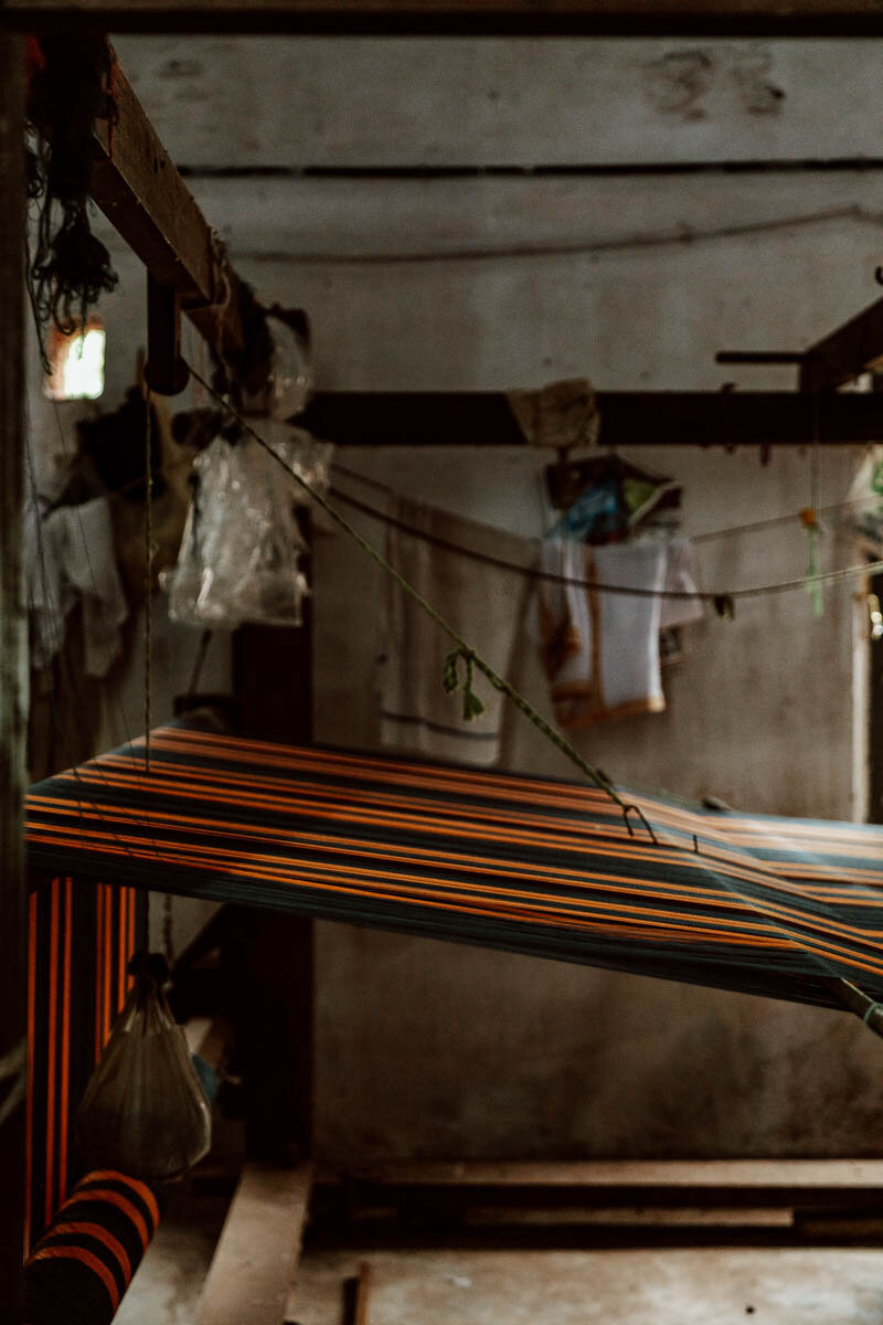 Hand weaving in Kannur, Kerala