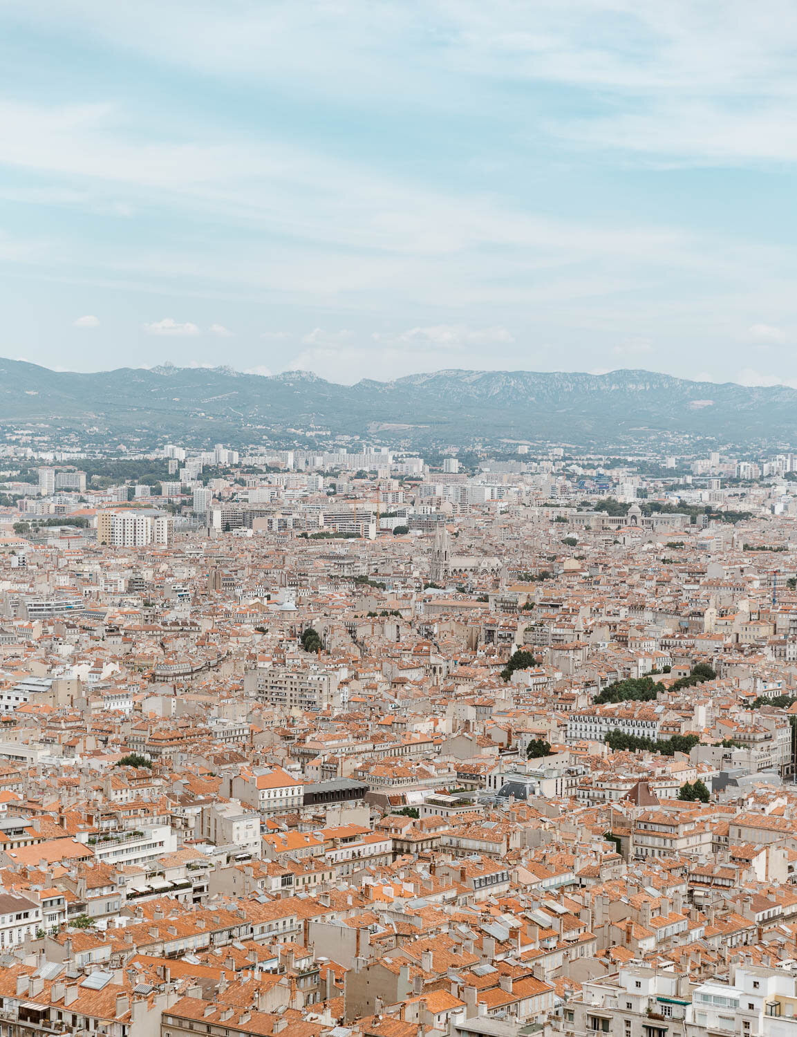 View over Marseille - a great city break destination