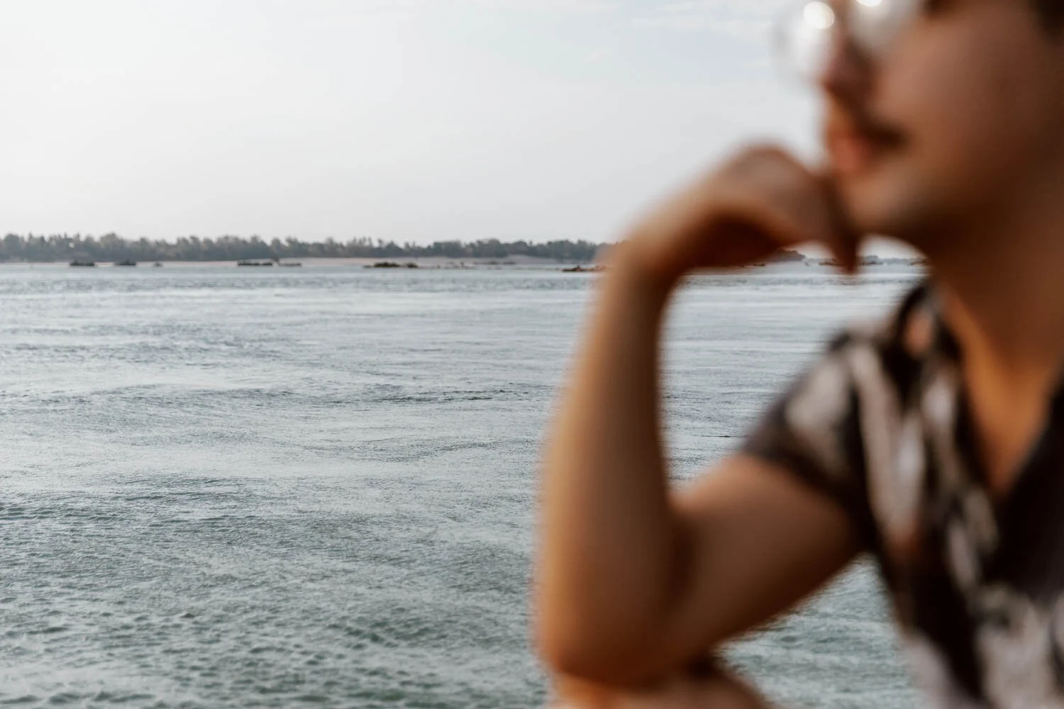 Irrawaddy dolphin spotting, Cambodia