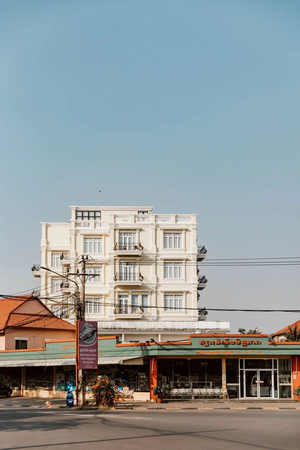 Cool architecture, Kampot, Cambodia