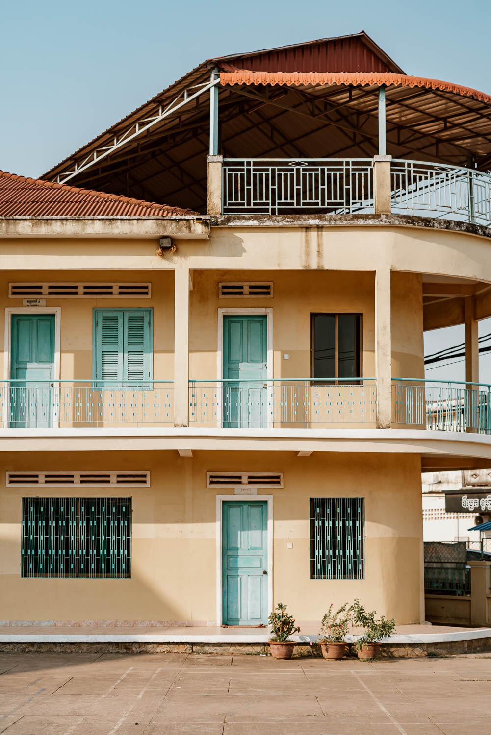 Things to do in Kampot - Explore the cool architecture.