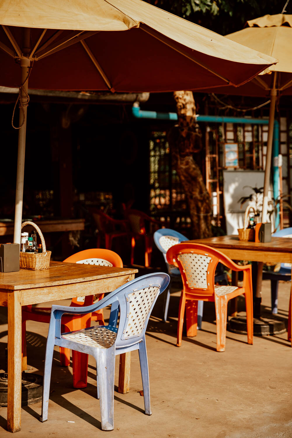 Bar and restaurant in Kampot, Cambodia