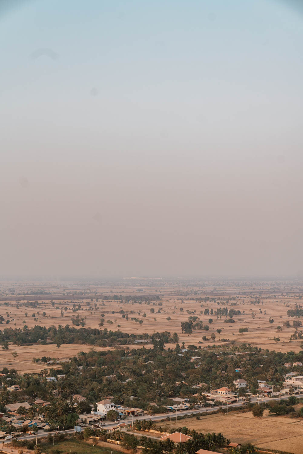 View over Battambang, Cambodia