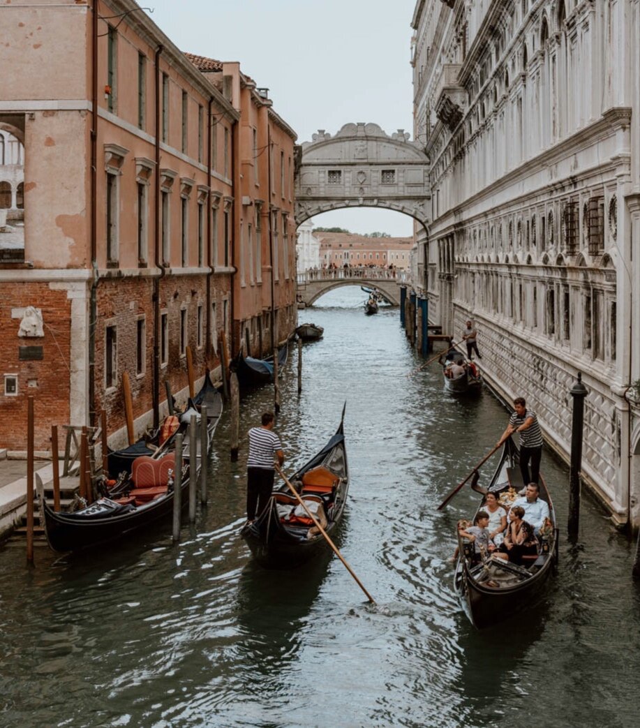 View of Bridge of Sighs, Venice