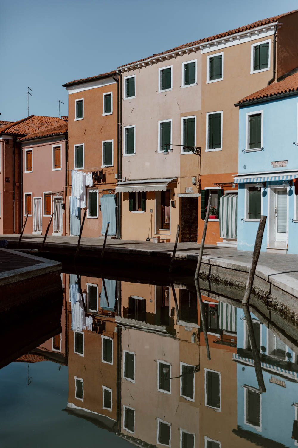 Canal Reflections, Burano, Italy