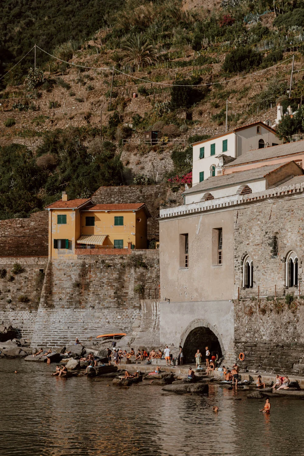 Vernazza harbour