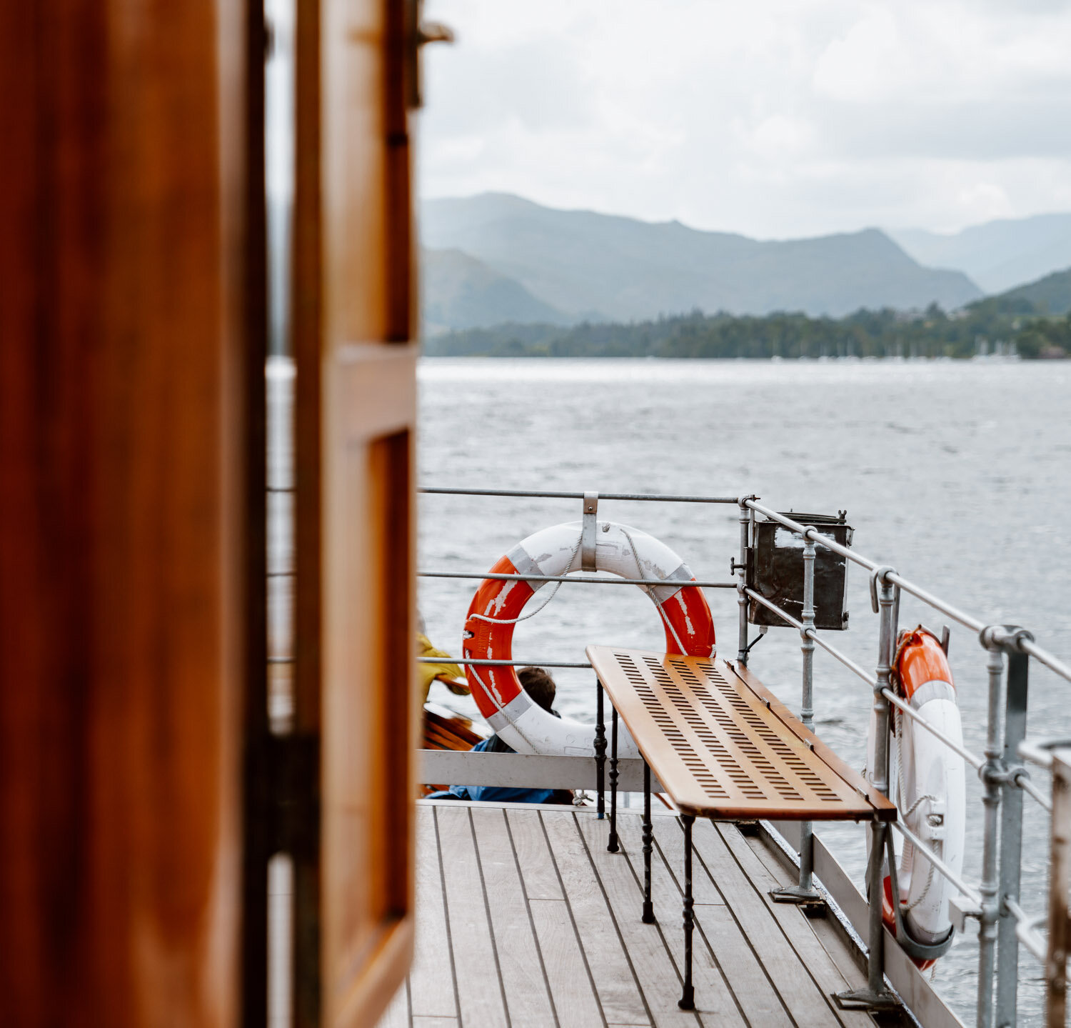 paddle steamer across ullswater lake