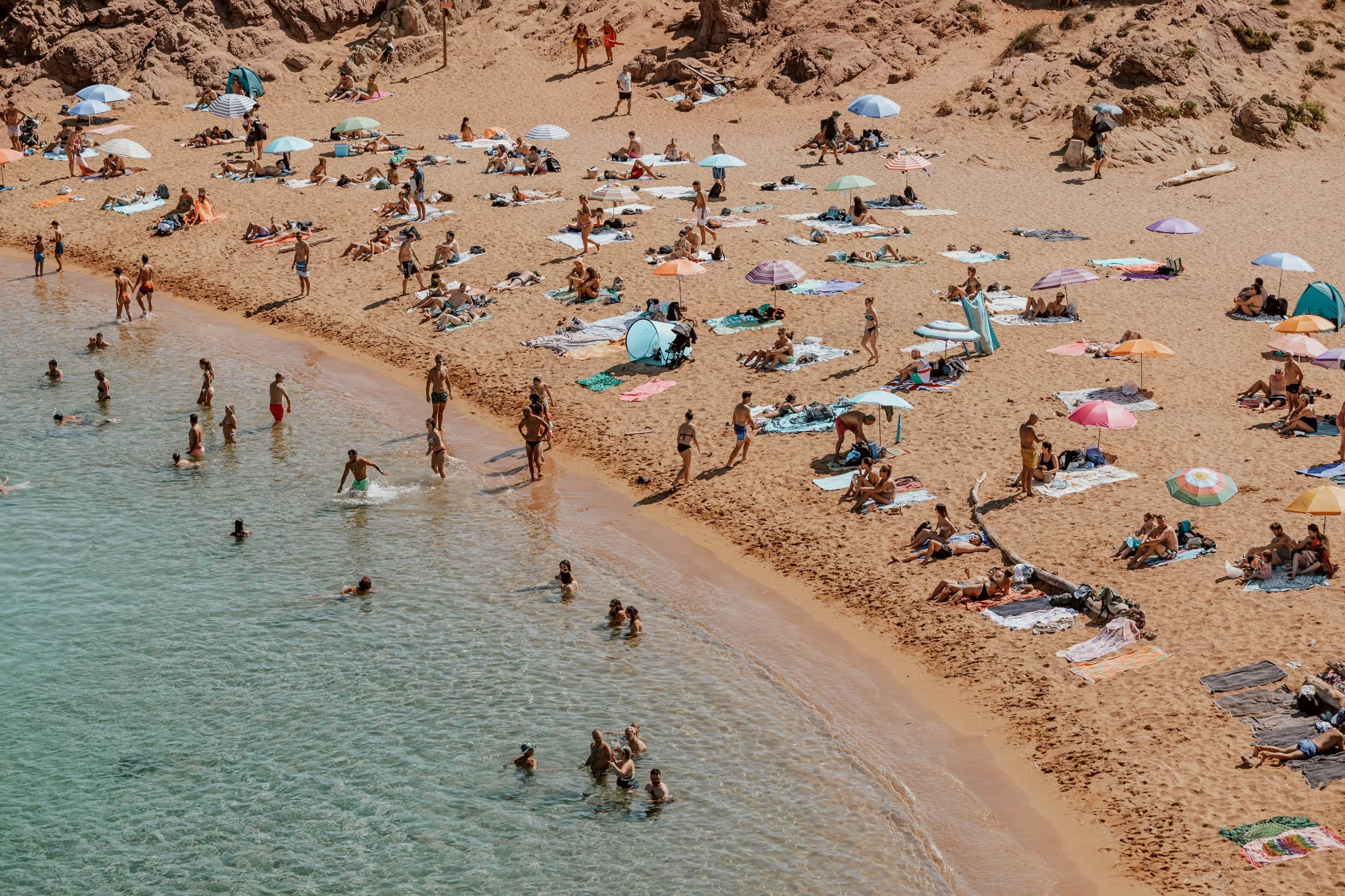 How to Visit Cala Pregonda | Menorca's Beautiful Red Beach